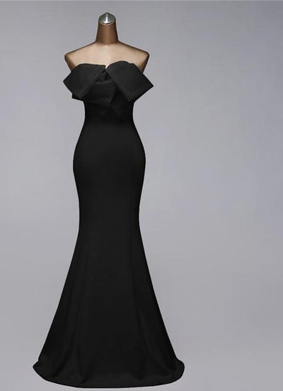 Lauren Front Bow Elegant Maxi Dress color as photo / 6 -- Lable size M / Floor Length Dress