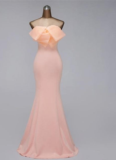 Lauren Front Bow Elegant Maxi Dress color as photo 1 / 14 -- Lable size XL / Floor Length Dress