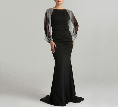Misstook Label Black Evening Dress