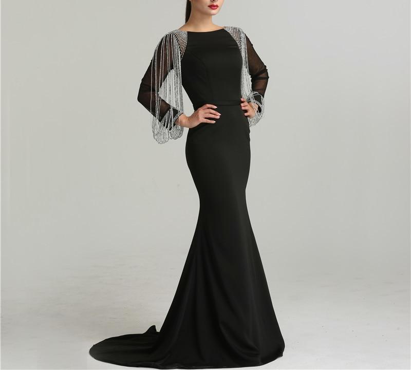 Misstook Label Black Evening Dress Dress