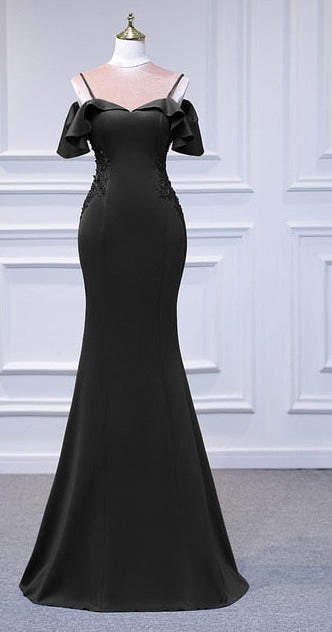 Maeve Jeweled Maxi Dress Black / 2 -- Label size S Home
