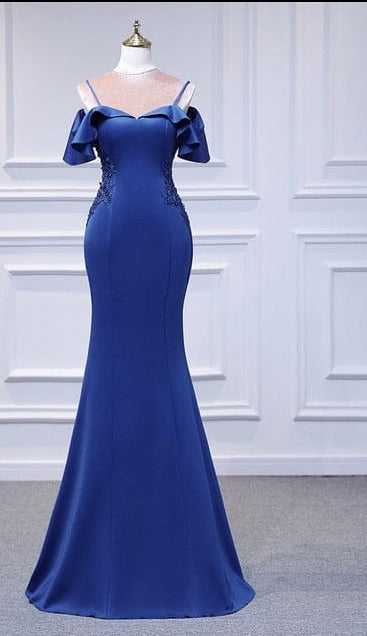 Maeve Jeweled Maxi Dress Blue / 2 -- Label size S Home